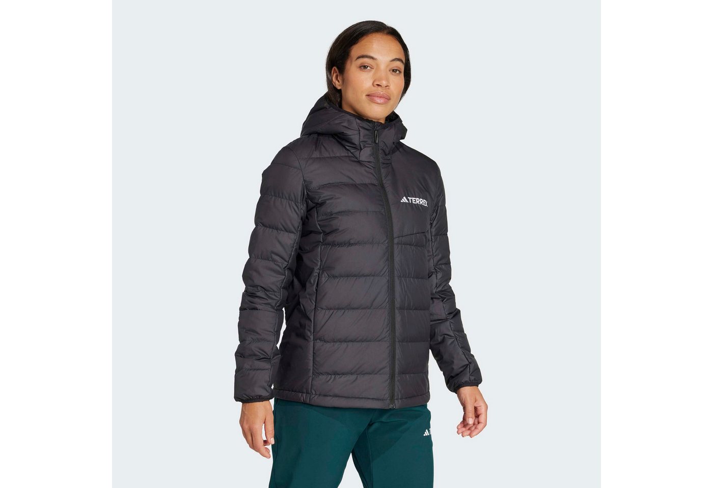 adidas TERREX Outdoorjacke W MT DOWN H J sportlicher Stil, aus Polyester, mit Reißverschluss Bild 3