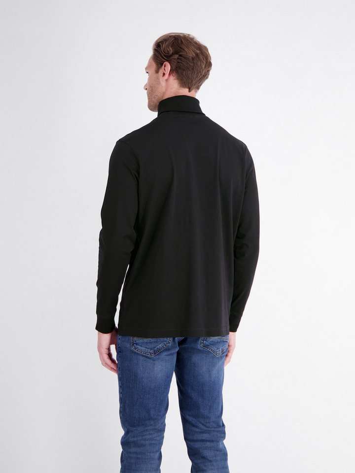 LERROS Rollkragenshirt mit Logo Stickerei Bild 2
