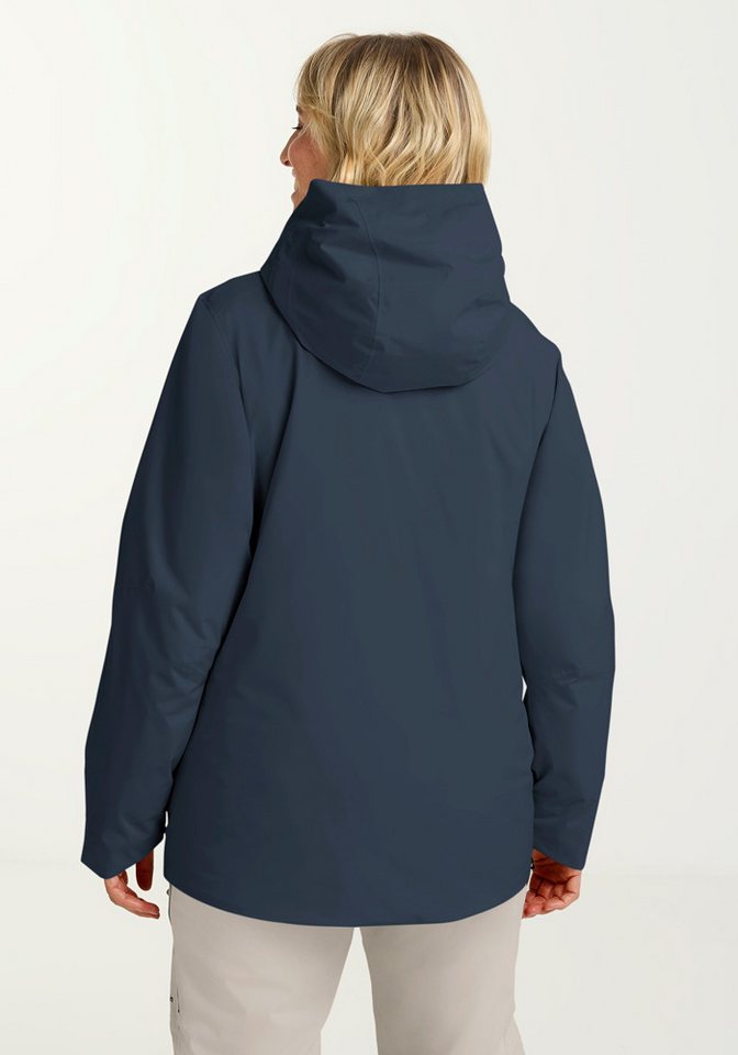 Jack Wolfskin Skijacke FLOWLINE PRO 2L INS JKT W mit abnehmbarem Schneefang, etwas länger geschnitten Bild 5