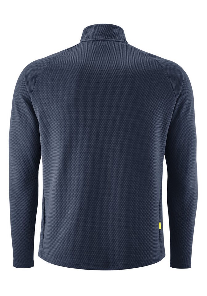 Gonso Radtrikot Essential Jersey Longsleeve Therm M Herren Radtrikot half-zip, langarm Trikot, Semi Fit