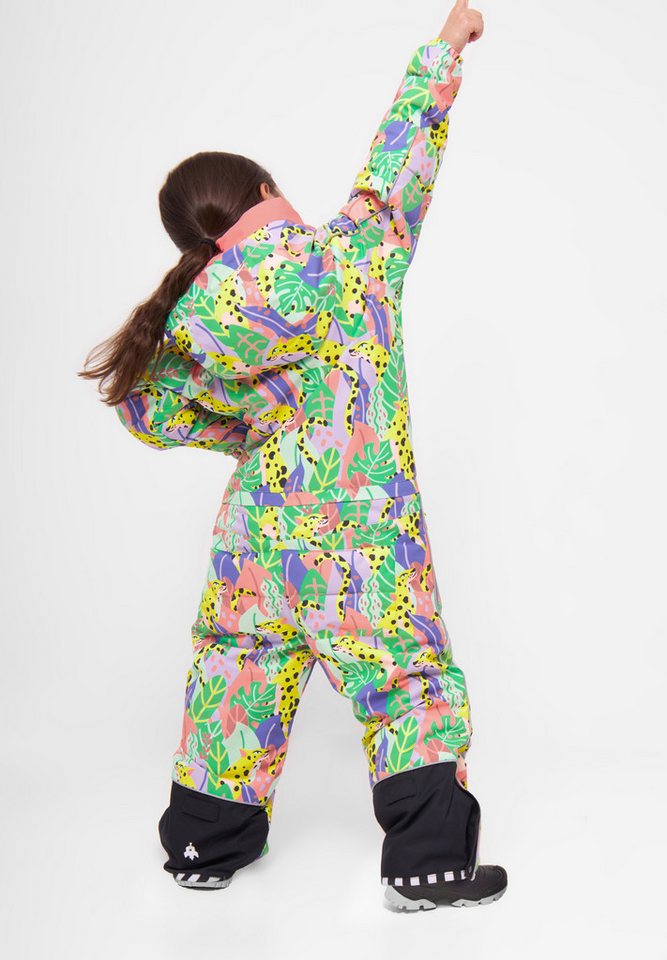 WeeDo Schneeoverall COSMO CANDY JUNGLE Mitwachsender Schneeanzug