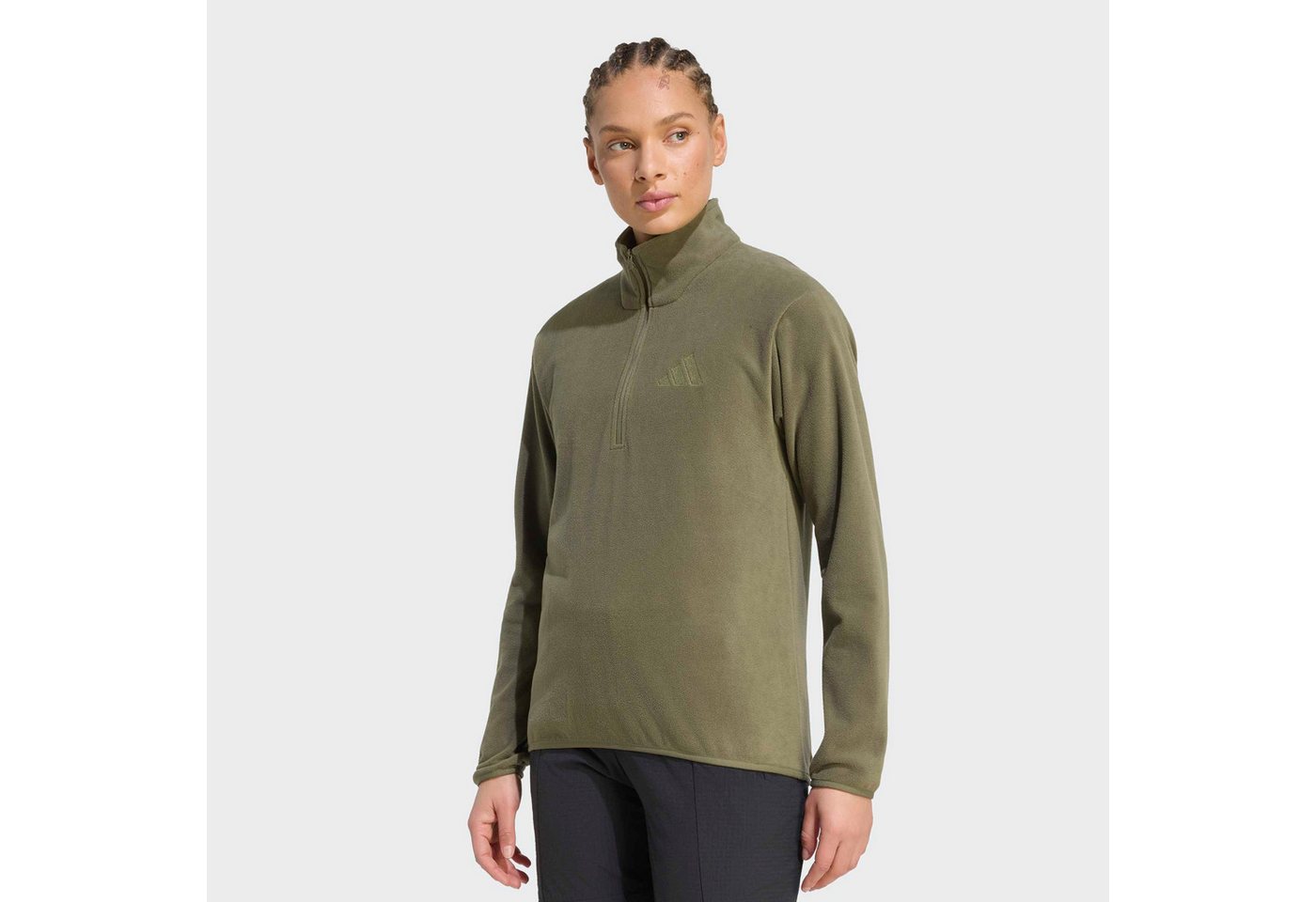 adidas TERREX Rollkragenshirt W MT ESS HZ FL sportlicher Stil, für Sportmode und Streetwear, mit Reißverschluss Bild 5