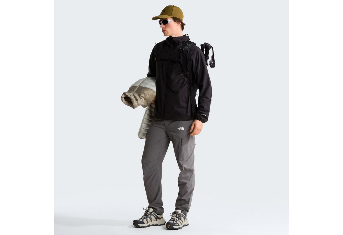 The North Face Trainingsjacke M LIGHTRANGE WOVEN JACKET für Erwachsene, mit sportlichem Stil, leichtes Tragegefühl Bild 2