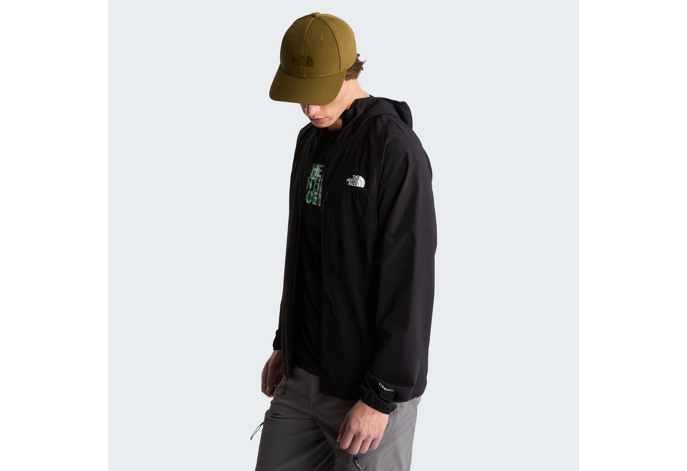 The North Face Trainingsjacke M LIGHTRANGE WOVEN JACKET für Erwachsene, mit sportlichem Stil, leichtes Tragegefühl Bild 3