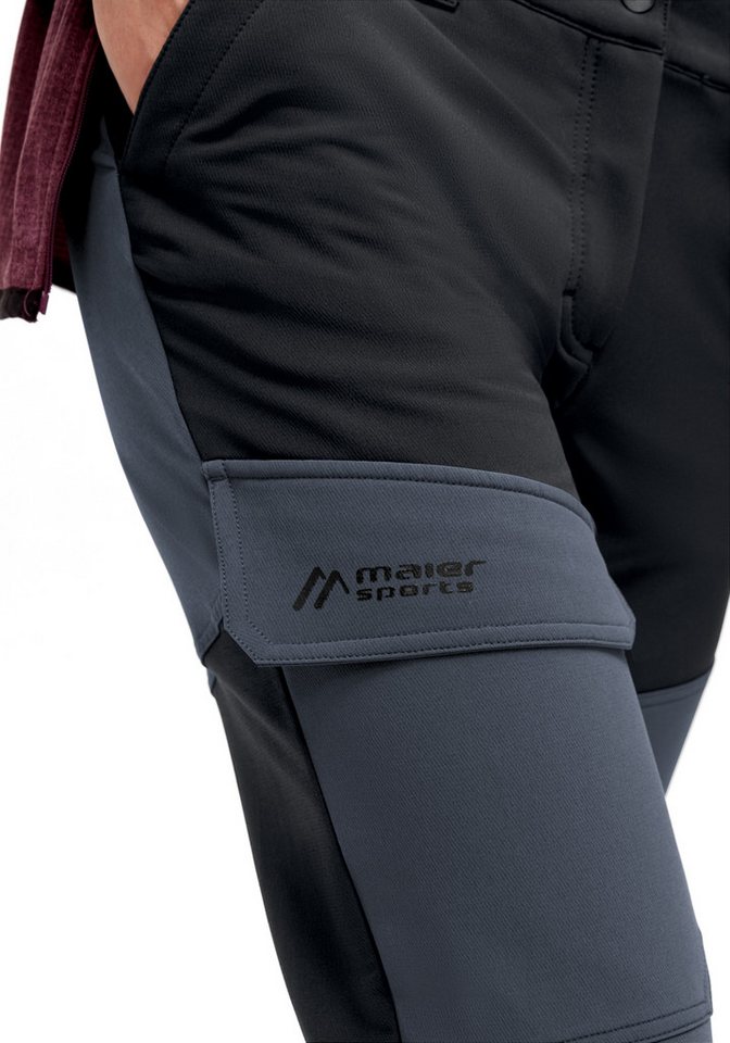 Maier Sports Outdoorhose DA-HOSE EL. FLEECEFLEX W mit mSTRETCH Tec 4, wasserabweisend, aus Polyester und Elasthan Bild 4