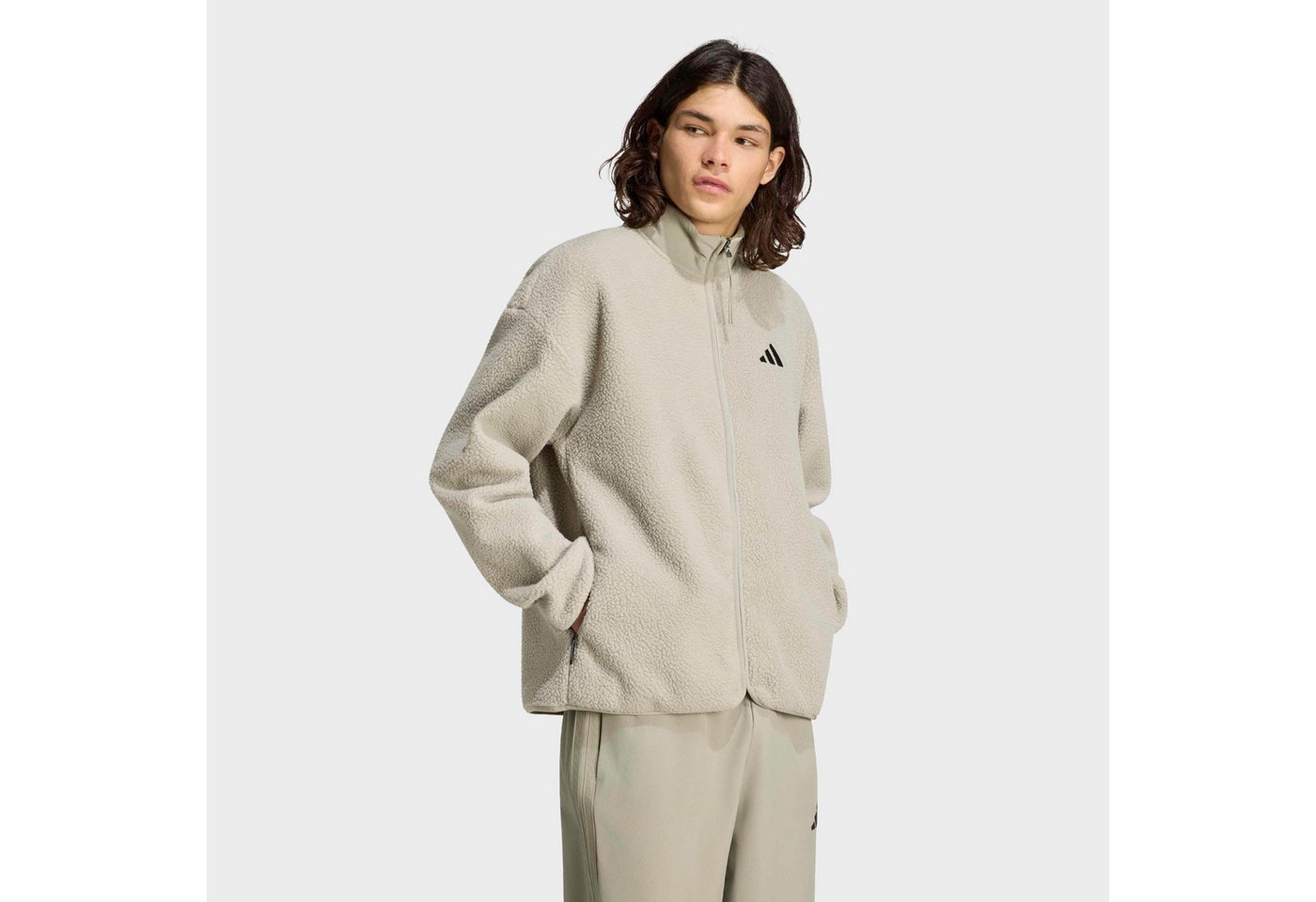 adidas Sportswear Outdoorjacke CITY TECH 3-STREIFEN, DURCHGEHENDER REISSVERSCHLUSS mit sportlichem Stil, für Erwachsene, aus Polyester Bild 4