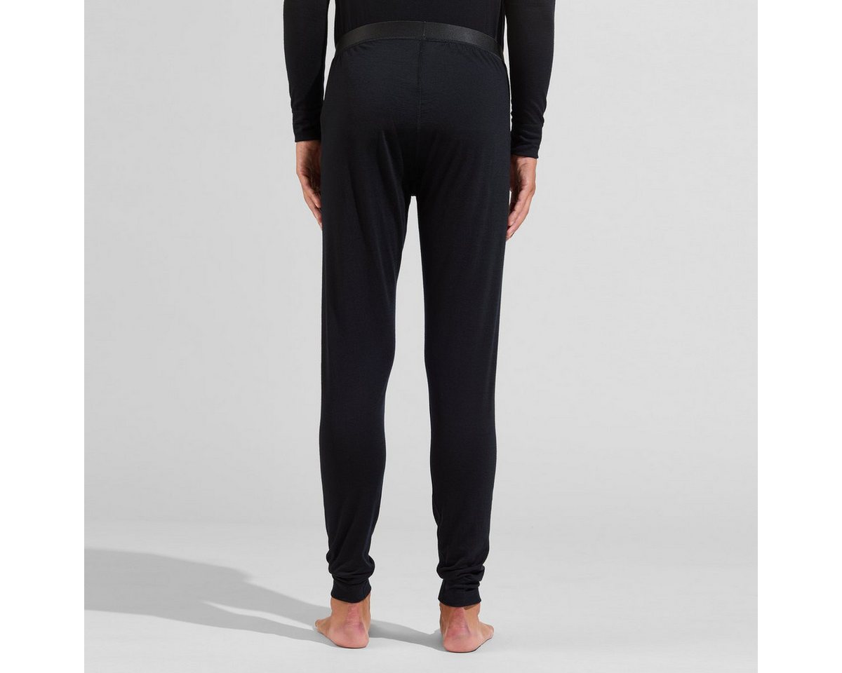 Odlo Funktionsunterhose BL BOTTOM long-MERINO 200 schnelltrocknend, atmungsaktiv, aus Wolle
