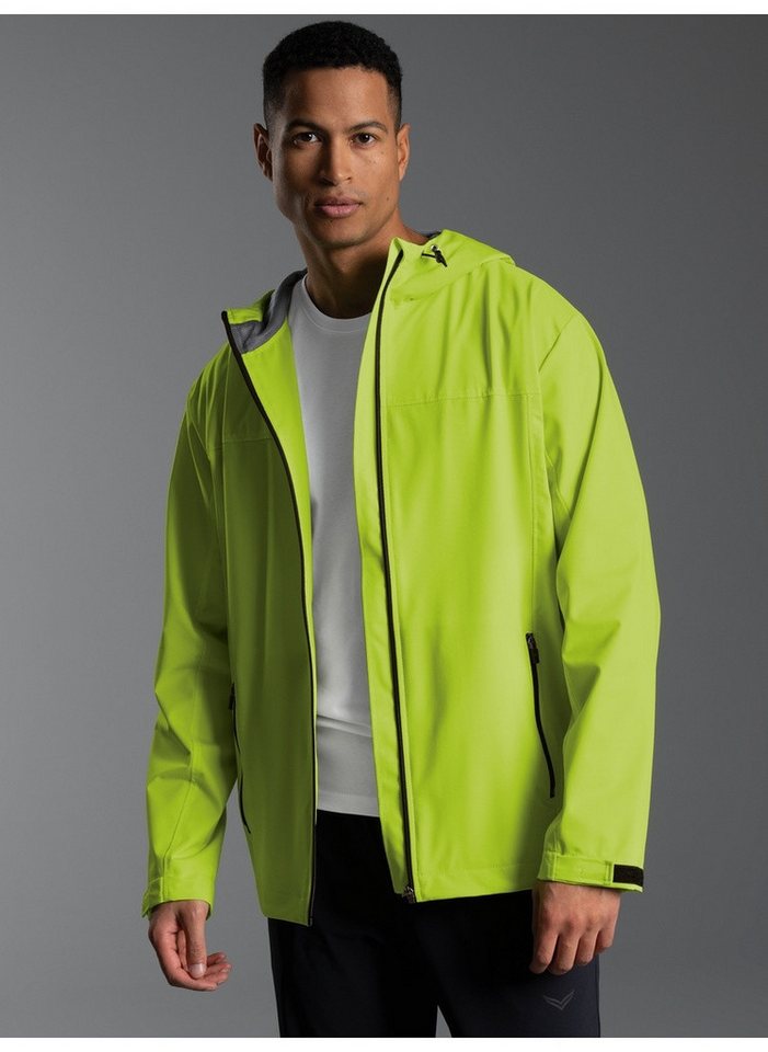 Trigema Trainingsjacke TRIGEMA Leichte Regenjacke (1-St) Bild 3