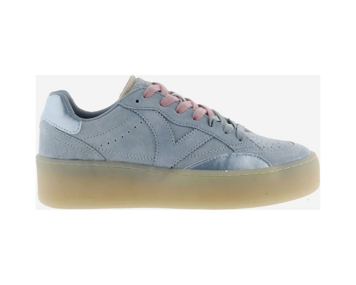 Victoria Turin Serraje Women Outdoorschuh Stilvolle Damen-Sneaker aus Veloursleder mit Plateau und