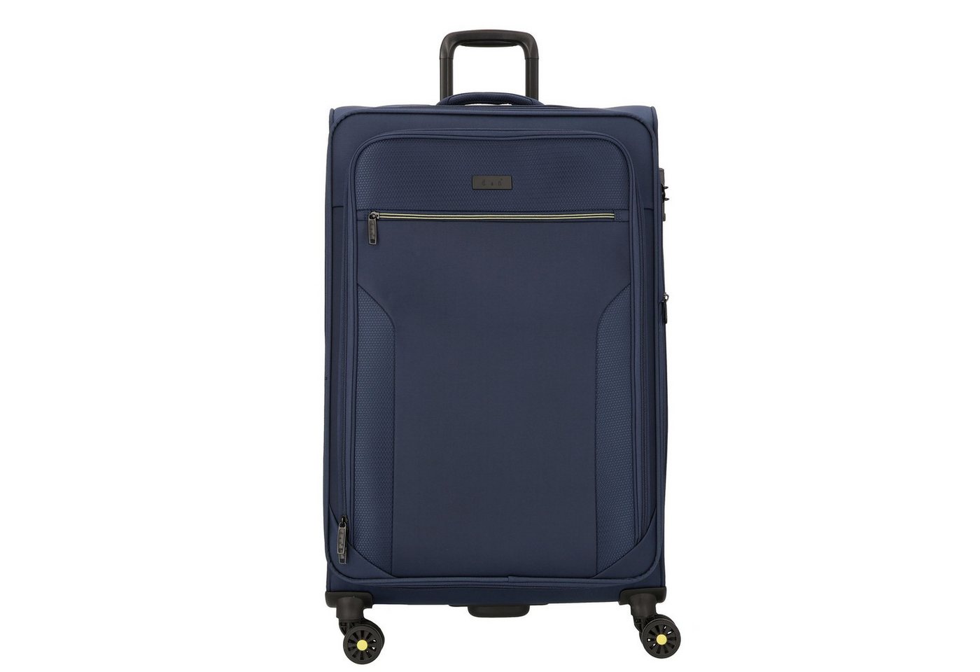 D&N Weichgepäck-Trolley Travel Line, 4 Rollen, Nylon