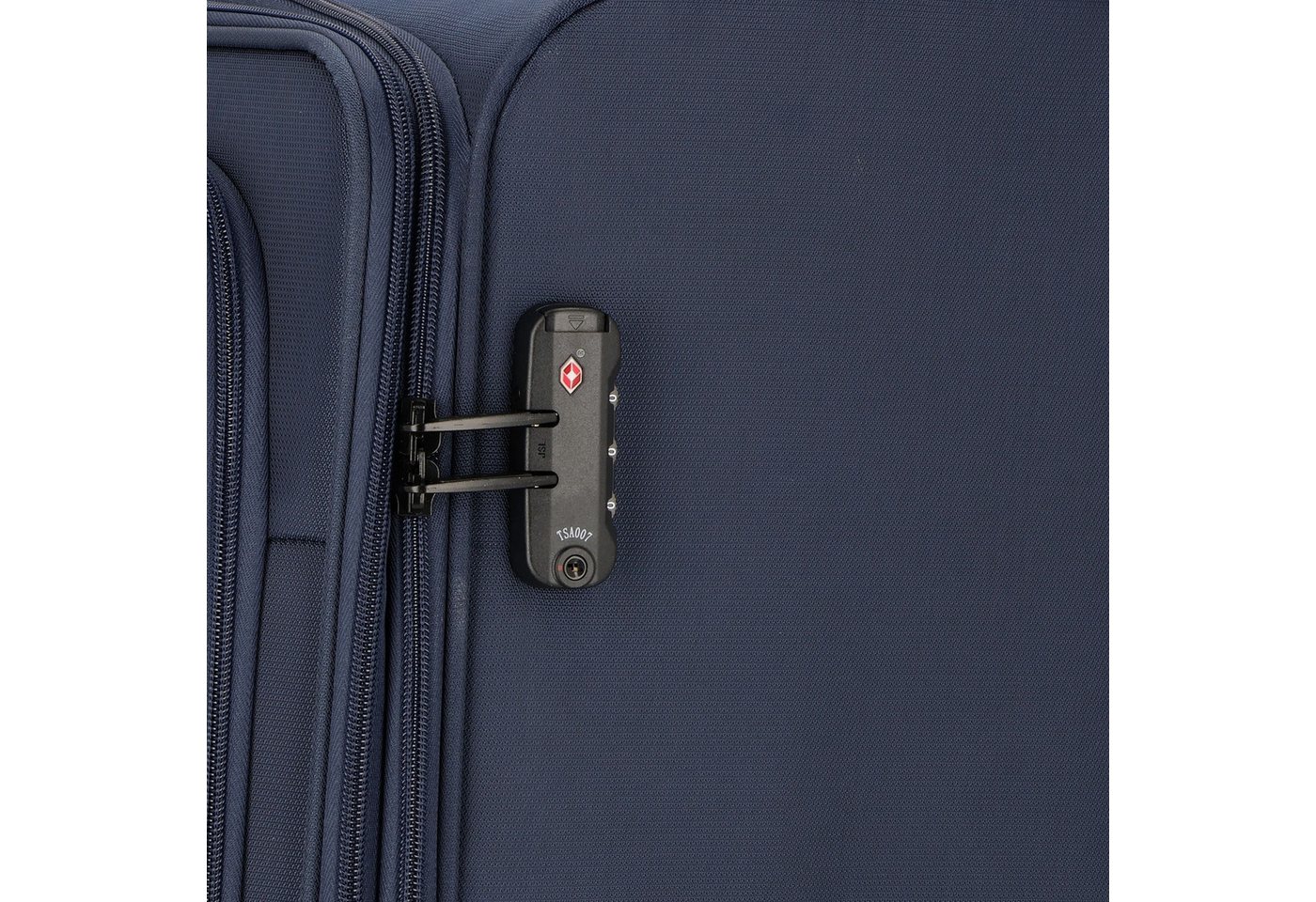 D&N Weichgepäck-Trolley Travel Line, 4 Rollen, Nylon Bild 4