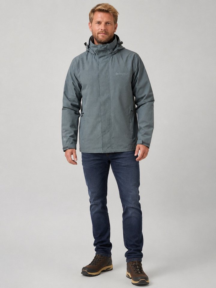 DEPROC Active Outdoorjacke LAVAL MEN CS Funktionsjacke, Wanderjacke, Regenjacke auch in Großen Größen erhältlich Bild 3