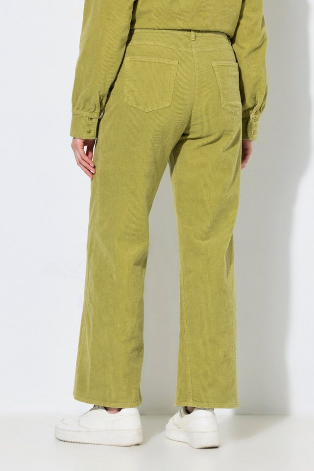 Ulla Popken Funktionshose Cordhose Mary weites Bein Komfortbund Bild 3