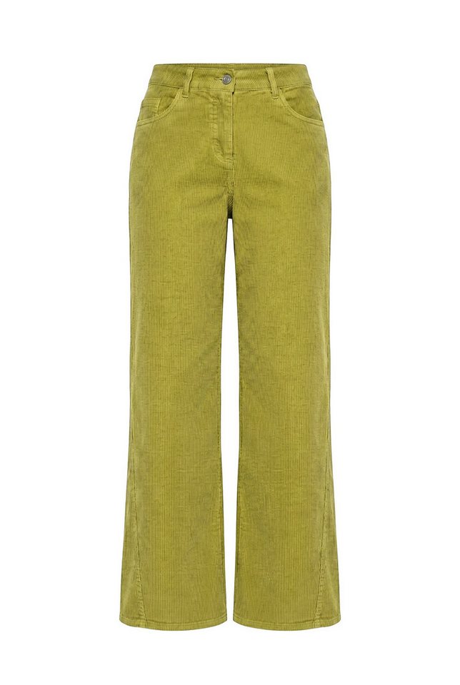 Ulla Popken Funktionshose Cordhose Mary weites Bein Komfortbund Bild 4