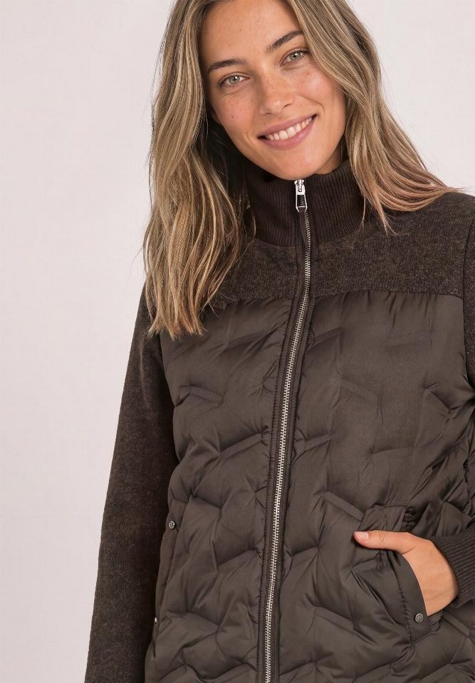 STREET ONE Outdoorjacke Strukturmix Jacke mit geklebter Steppung Bild 3