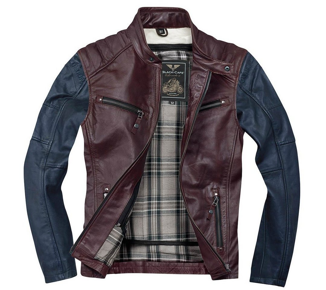 Black-Cafe London Motorradjacke Firenze Lederjacke protektoren Bild 3