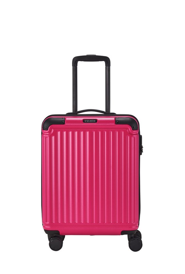 travelite Handgepäckkoffer Cruise, ABS Kabinengepäck, Pink, Türkis, Blau, 4 Rollen Bild 5
