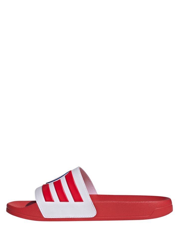 adidas Performance FC Bayern München, Adilette, Unisex, Rot Badesandale Bild 3
