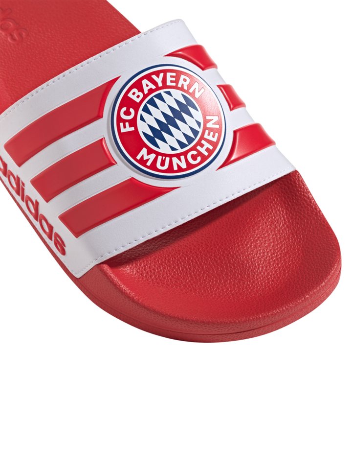 adidas Performance FC Bayern München, Adilette, Unisex, Rot Badesandale Bild 4