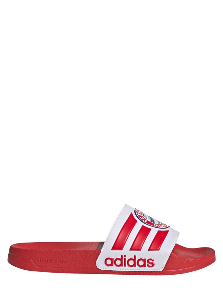 adidas Performance FC Bayern München, Adilette, Unisex, Rot Badesandale Bild 5