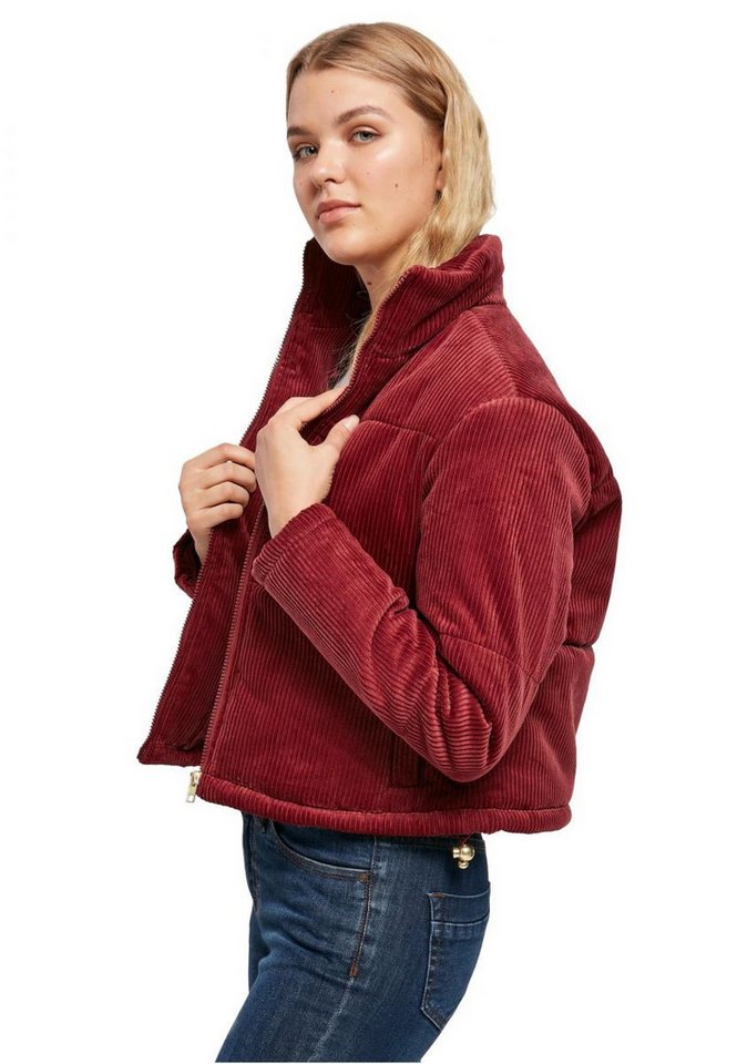 URBAN CLASSICS Outdoorjacke Ladies Corduroy Puffer Jacket Cordjacke Damen Bild 2