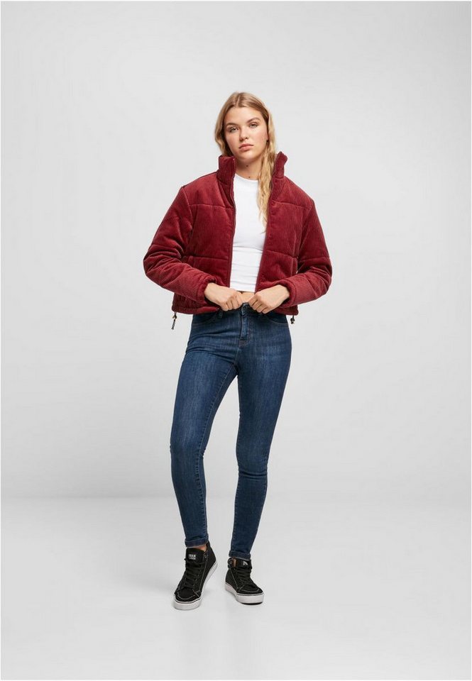URBAN CLASSICS Outdoorjacke Ladies Corduroy Puffer Jacket Cordjacke Damen Bild 3