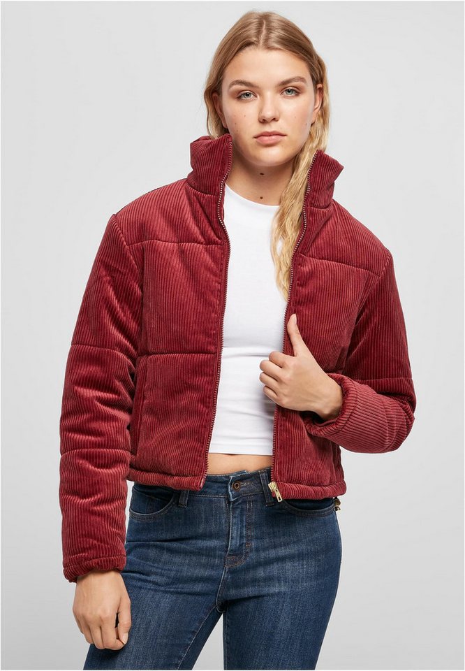 URBAN CLASSICS Outdoorjacke Ladies Corduroy Puffer Jacket Cordjacke Damen Bild 4