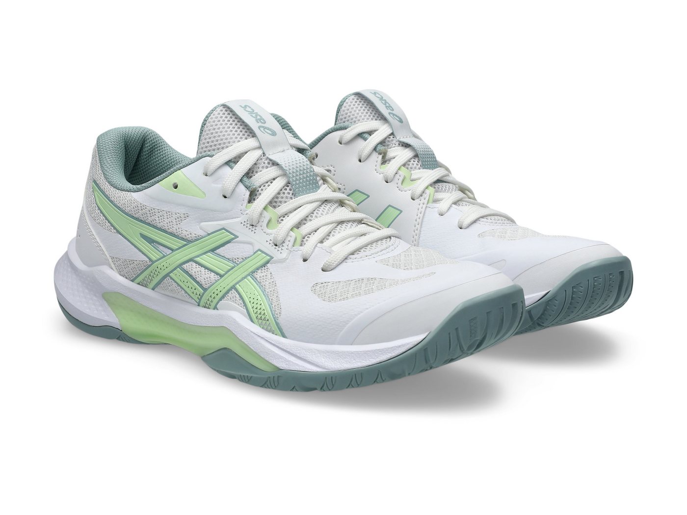 Asics GEL-TACTIC 13 WHITE/ILLUMINATE YELLOW Hallenschuh