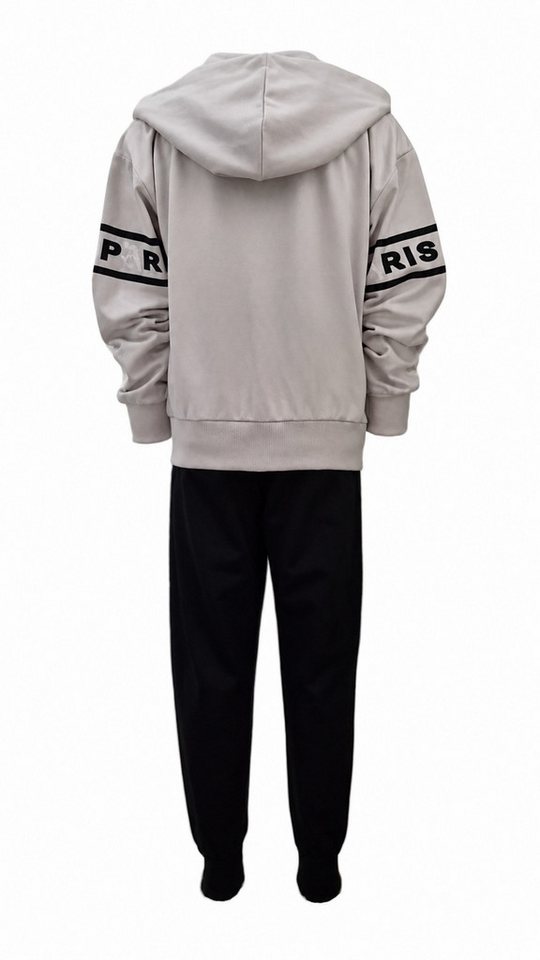 Hessis Freizeitanzug Jungen Jogginganzug JF1330 (Set, 3-tlg., Kapuzenjacke, Langarmshirt, Jogginghose), bestehend aus Kapuzenjacke, Langarmshirt, Jogginghose Bild 5