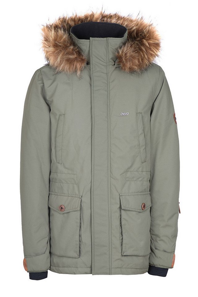 CNSRD Funktionsparka TRAVIS PARKA OS MEN mit hochschließendem Kragen und Kapuze Bild 3