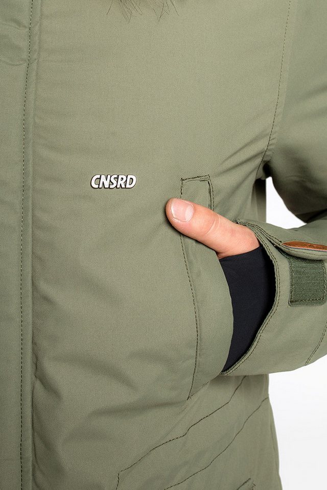CNSRD Funktionsparka TRAVIS PARKA OS MEN mit hochschließendem Kragen und Kapuze Bild 4