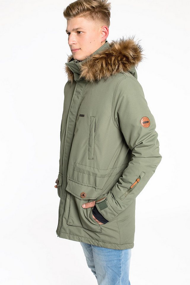 CNSRD Funktionsparka TRAVIS PARKA OS MEN mit hochschließendem Kragen und Kapuze Bild 5