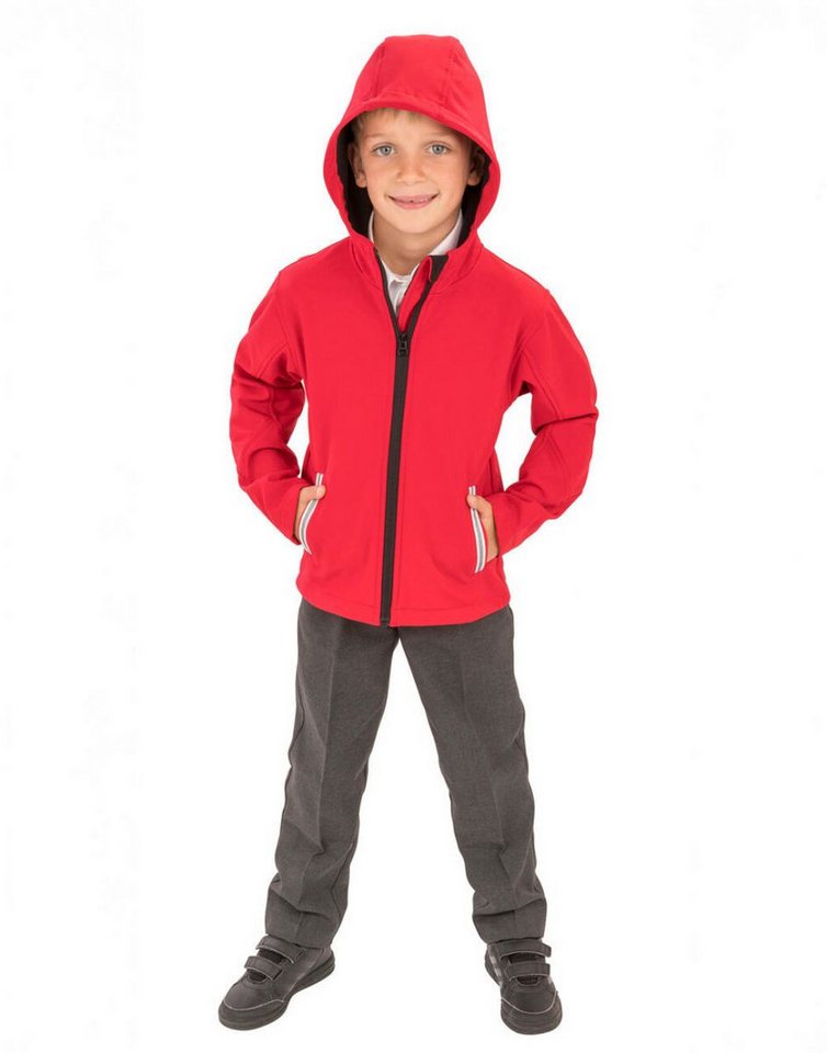 Result Outdoorjacke Kinder Jacke Junior Hooded Soft Shell Jacket Bild 5