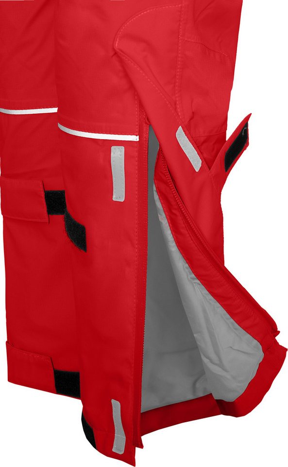 Bergson Regenhose NALLE Thermo Kinder (Über) Regenhose, leicht wattiert, 12000 mm Wassersäule, Norm Bild 3