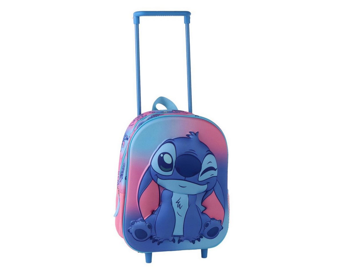 Lilo & Stitch Rucksack Kinder Trolley 3D Rollrucksack Kita Reise (1-tlg) Bild 2