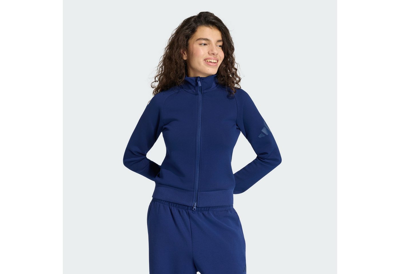 adidas Sportswear Trainingstop SOFT LUX SLIM TRACK TOP (1-tlg) Bild 2