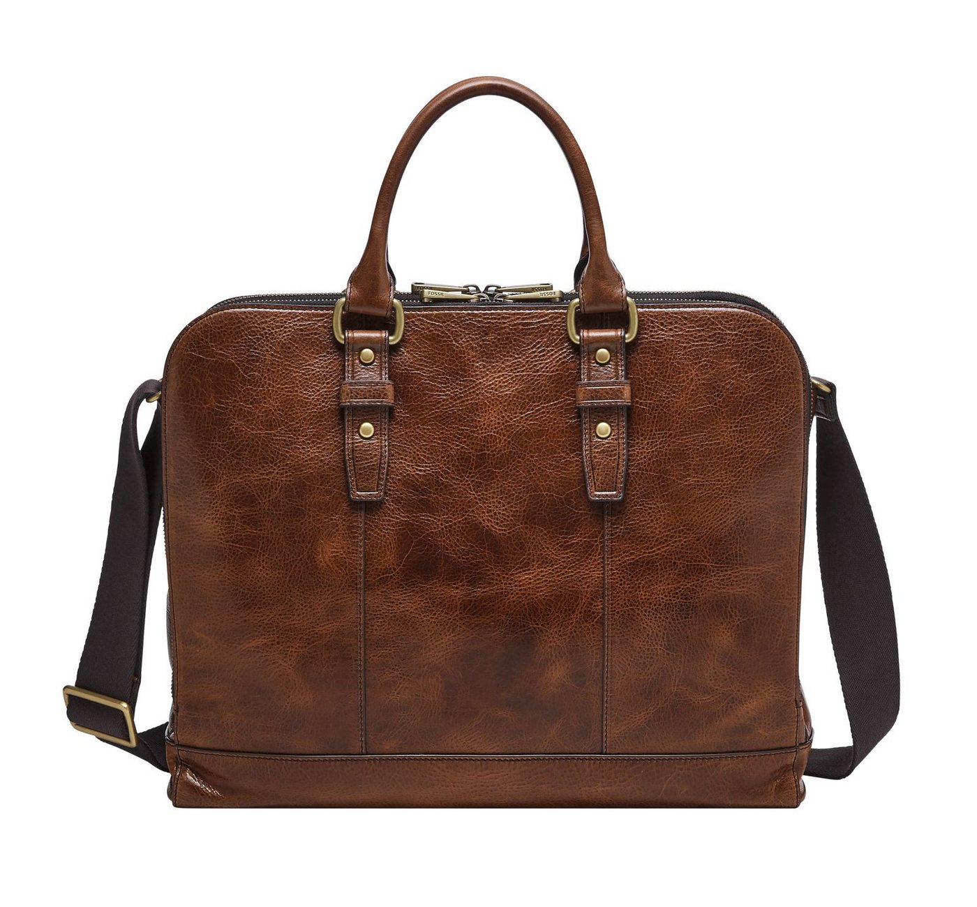 Fossil Businesstasche Pilot Bag, aus echtem Leder