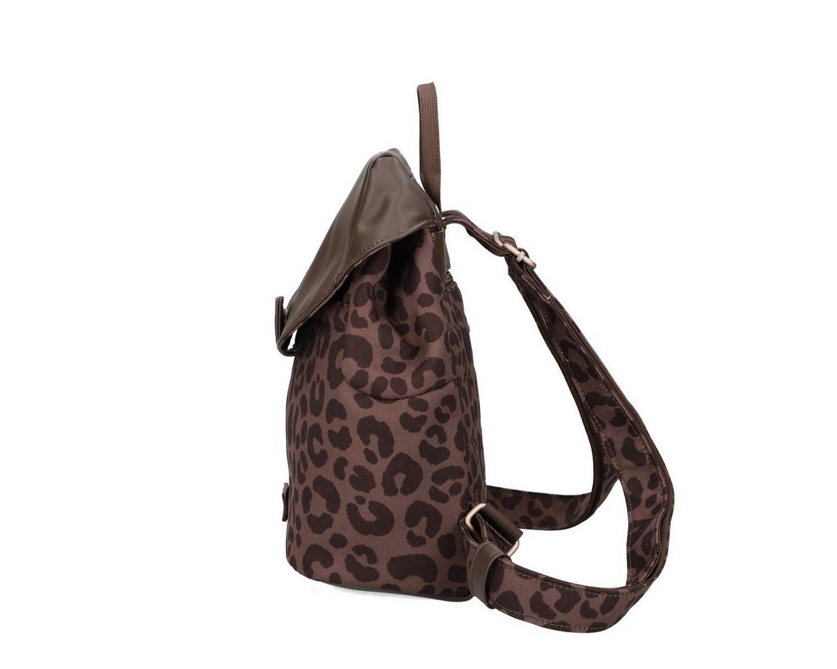 Zwei Freizeitrucksack ZWEI Damenrucksack OLLI Rucksack OR8 leo-brown