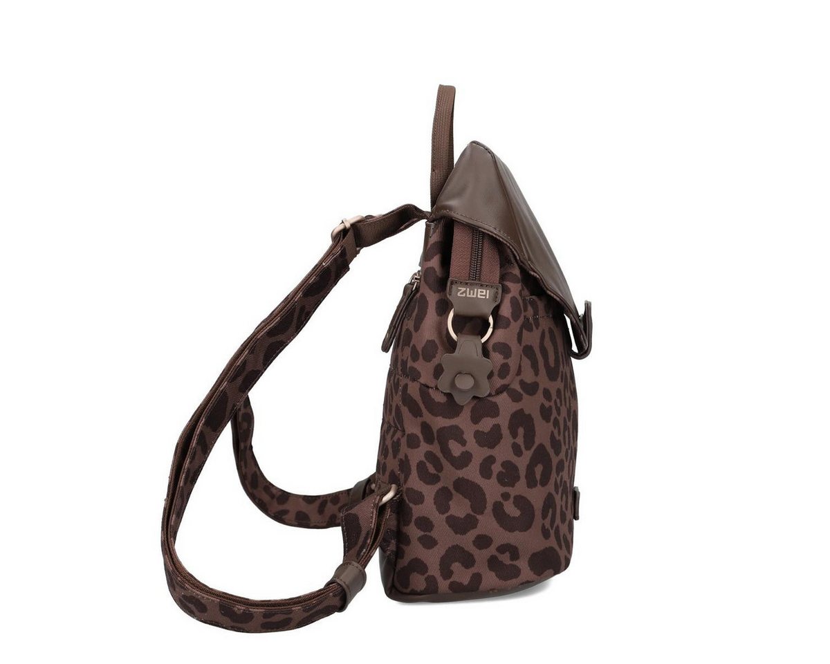 Zwei Freizeitrucksack ZWEI Damenrucksack OLLI Rucksack OR8 leo-brown Bild 2