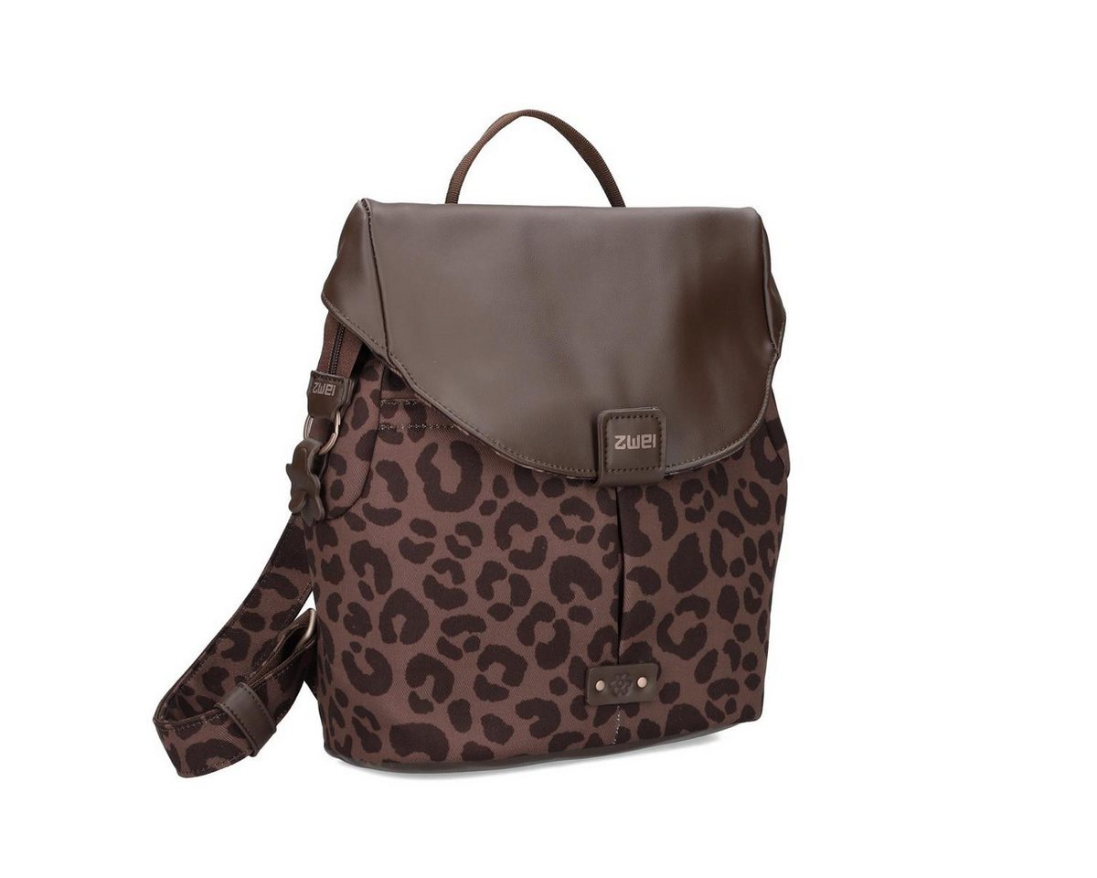Zwei Freizeitrucksack ZWEI Damenrucksack OLLI Rucksack OR8 leo-brown Bild 3