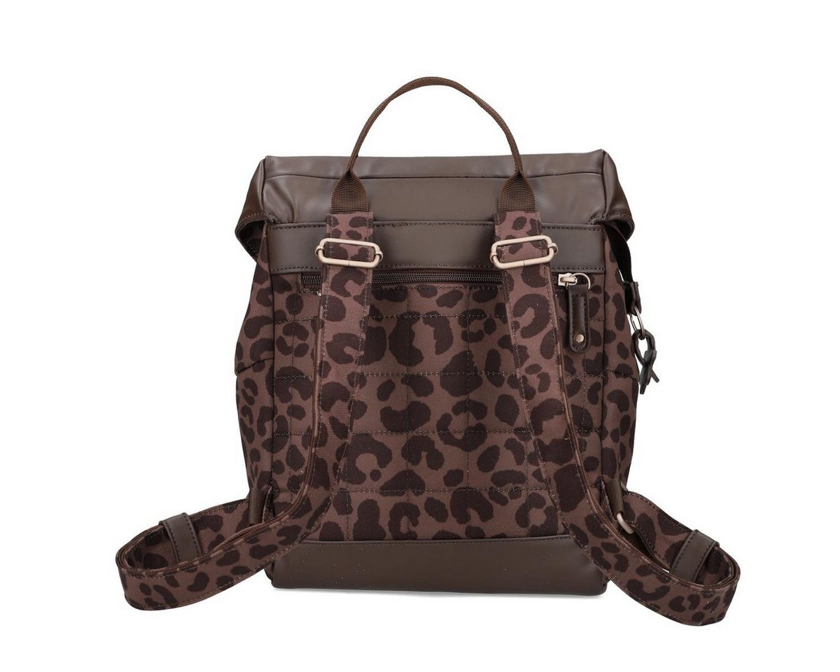 Zwei Freizeitrucksack ZWEI Damenrucksack OLLI Rucksack OR8 leo-brown Bild 4