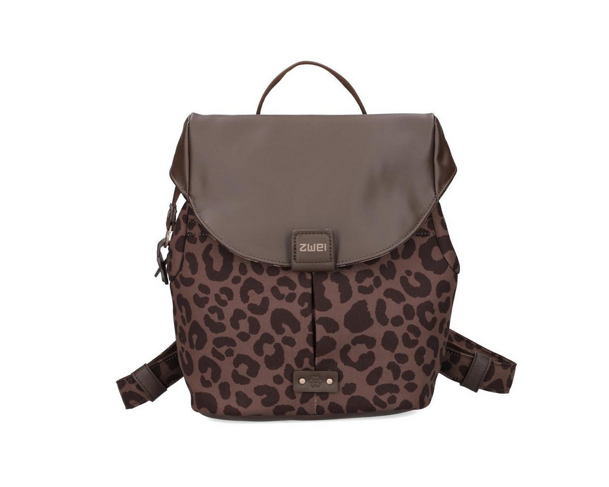 Zwei Freizeitrucksack ZWEI Damenrucksack OLLI Rucksack OR8 leo-brown Bild 5