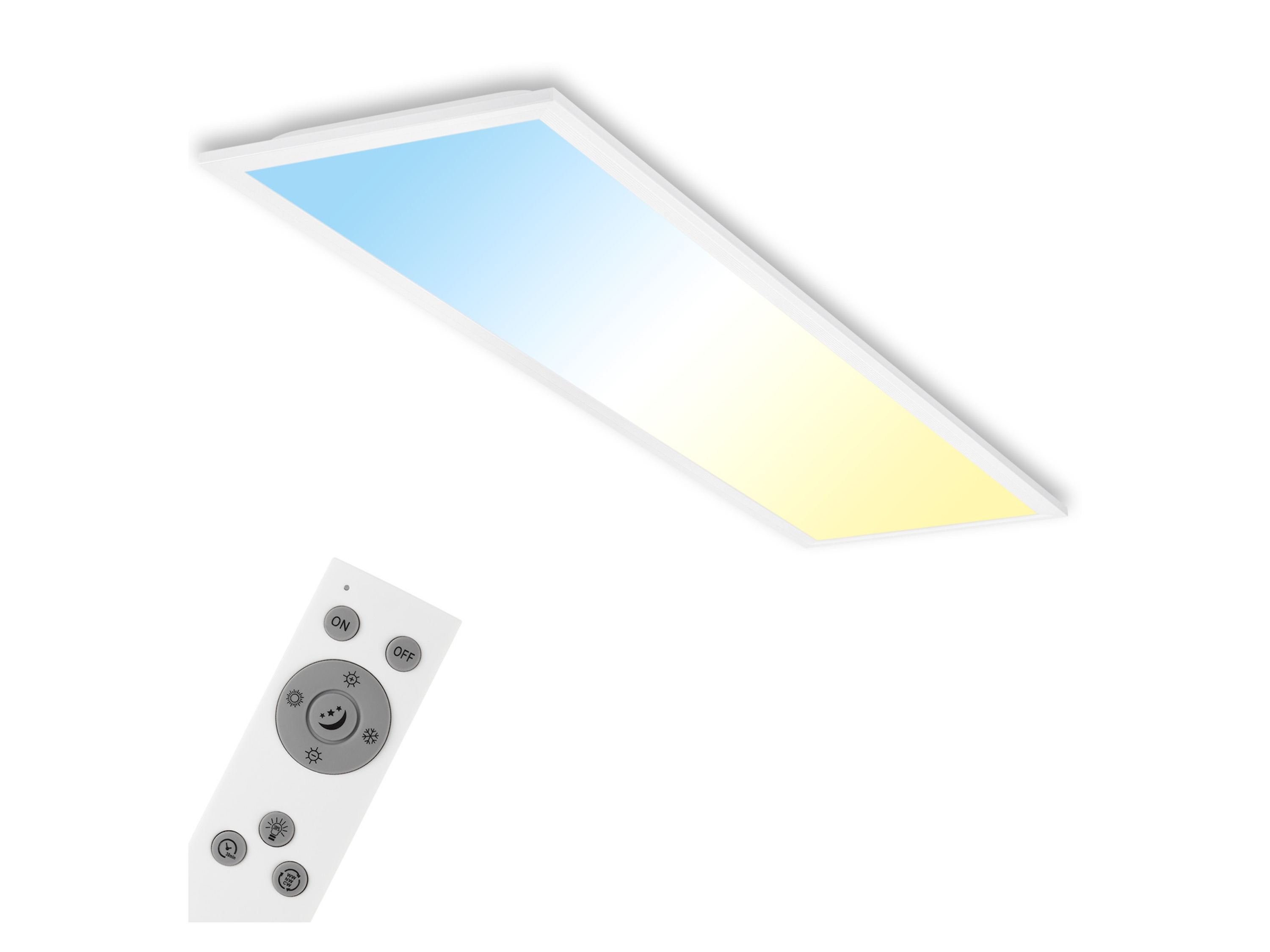 BRILONER LED-Decken-Panel, dimmbar (Weiß) Bild 3