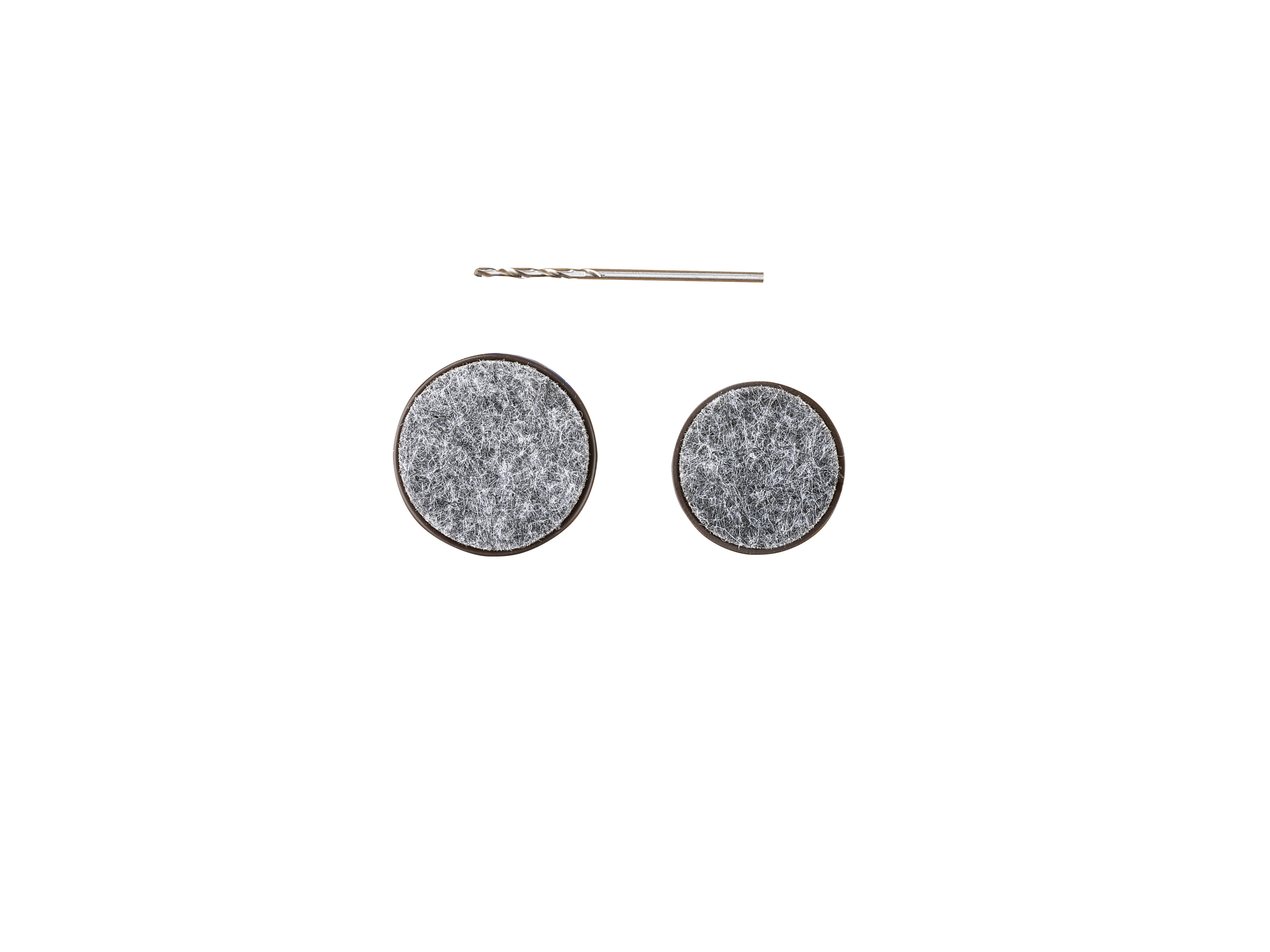 PARKSIDE® Parkettgleiter-Set / Rutsch- und Lärmstopper-Set (Filzgleiter mit Dorn 28tlg., Schwarz)