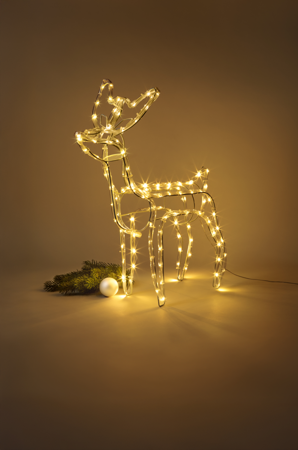 LIVARNO® 3D-Lichterschlauchfigur (Rentier)