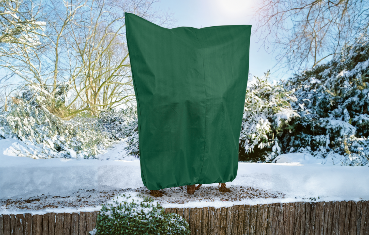 PARKSIDE® Pflanzenschutz-Vlieshaube, L (3 Stück), XL (2 Stück), XXL (1Stück) (Grün)