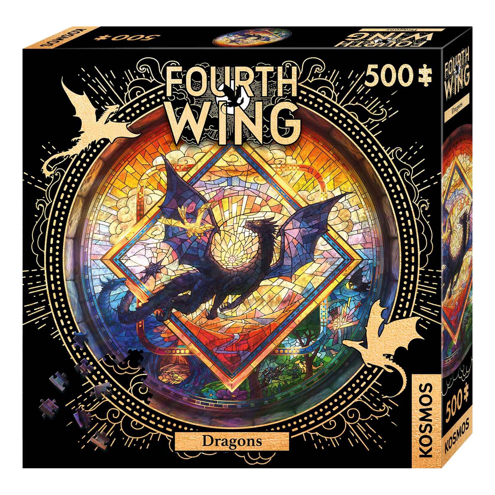 Puzzle: Fourth Wing - Dragons (500 Teile)