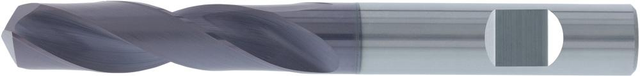 FP - Spiralbohrer vhm TiALN Typ uni Schaft hb 3xD 4,8mm fortis