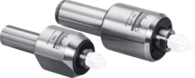 Drehbankspitze mitlaufend 701 D20 Körner gefedert zylindrisch 20mm conzella