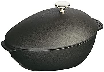 Cocotte, Metall, Schwarz Matt, 25 Cm - Staub